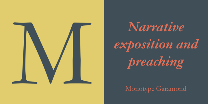 Monotype Garamond Wgl Bold Font Free Download
