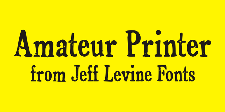 Amateur Printer JNL