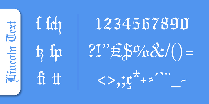 Lincoln Text Pro