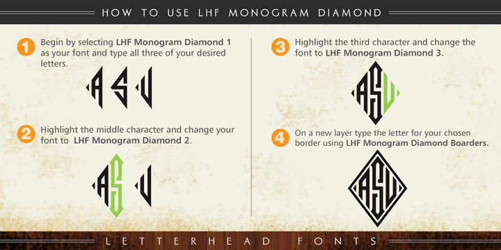LHF Monogram Diamond™