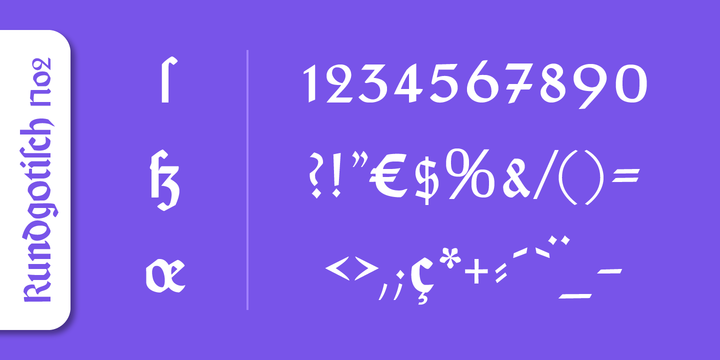 Rundgotisch No2 Pro™