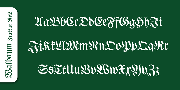 Walbaum Fraktur No2 Pro™