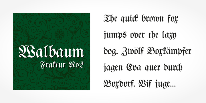 Walbaum Fraktur No2 Pro™