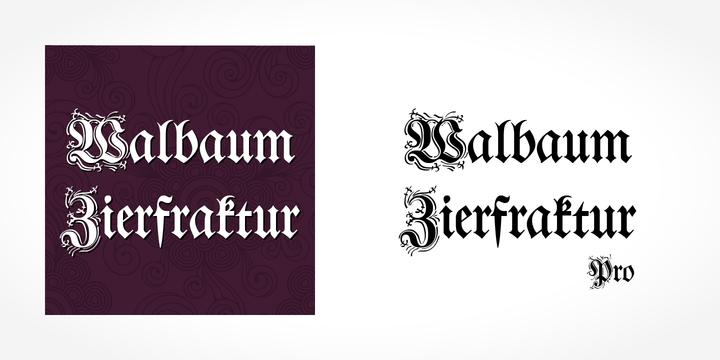Walbaum Zierfraktur Pro™