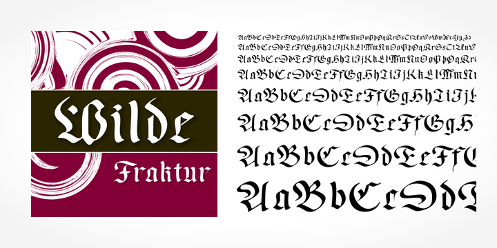 Wilde Fraktur Pro™