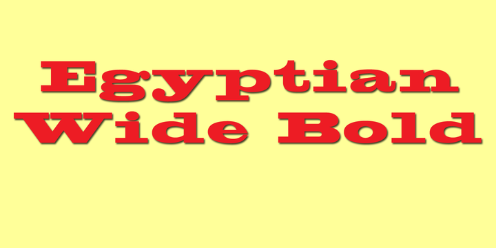 Egyptian Wide