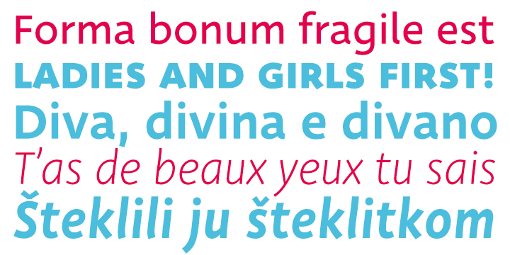 Image of Deva Ideal Bold font