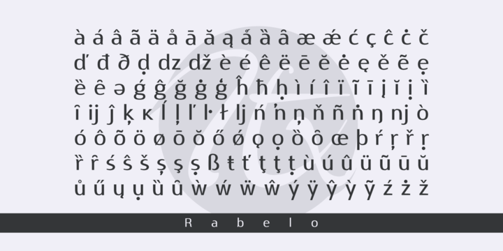 Rabelo Font Webfont Desktop Myfonts