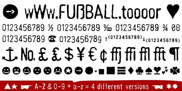 Hand Stamp Gothic Rough