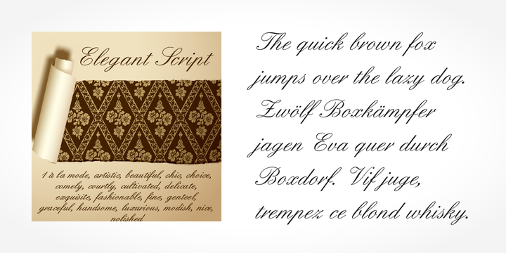 Elegant Script Pro