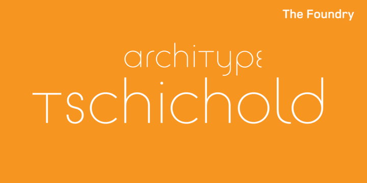 Architype Tschichold