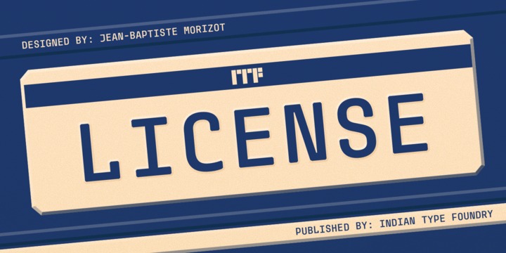 illinois font numbers