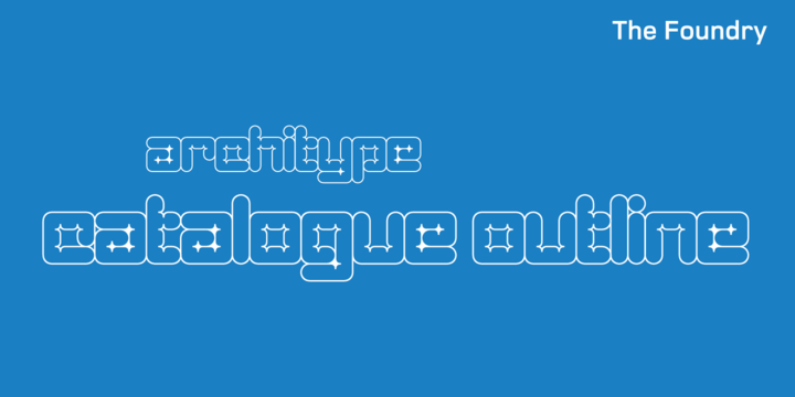 Architype Catalogue Outline 