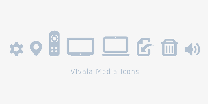 Vivala Media Icons