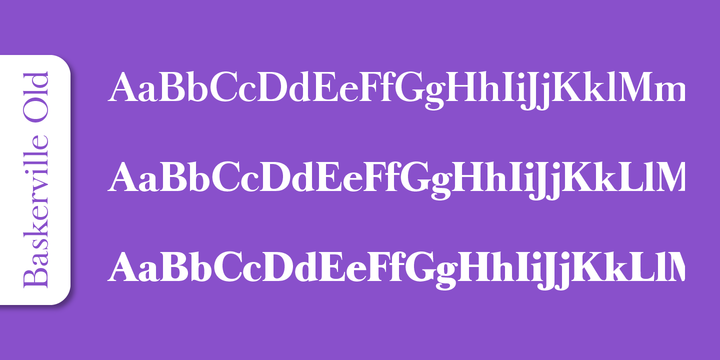 Baskerville Old Serial™