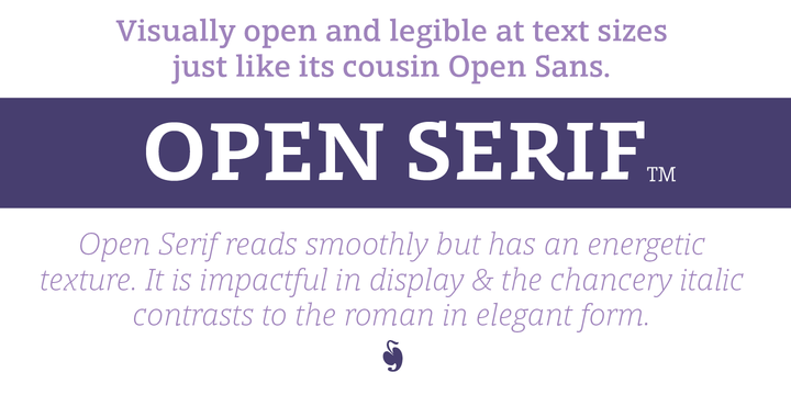 Open Serif 