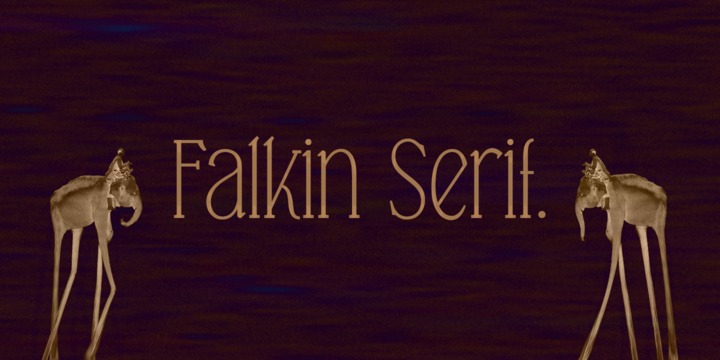 Falkin Serif