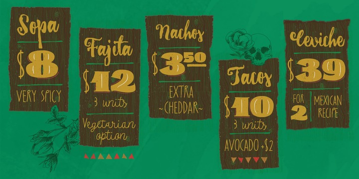 Hot Fonts: Download La Taqueria Font Hot Fonts: Download La Taqueria Font