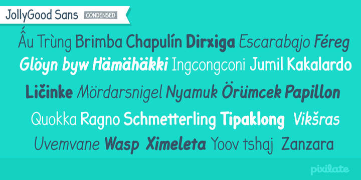 JollyGood Sans Condensed