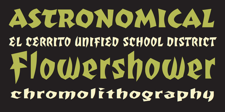 Totally Gothic & Totally Glyphic™