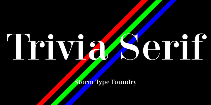 Trivia Serif™