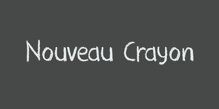 Nouveau Crayon