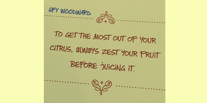 GFY Handwriting Fontpak