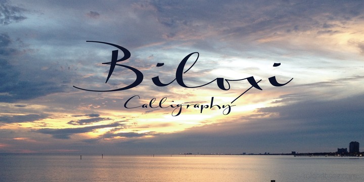 Biloxi Calligraphy