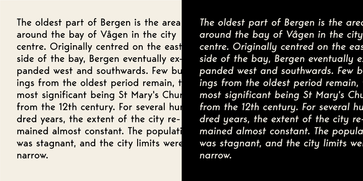 Bergen Sans™ 