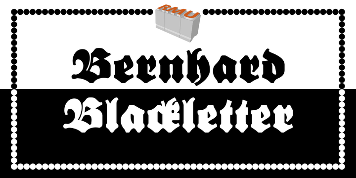 Bernhard Blackletter™