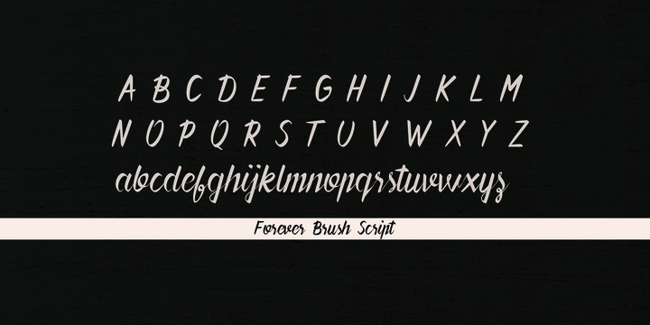 Forever Brush Script