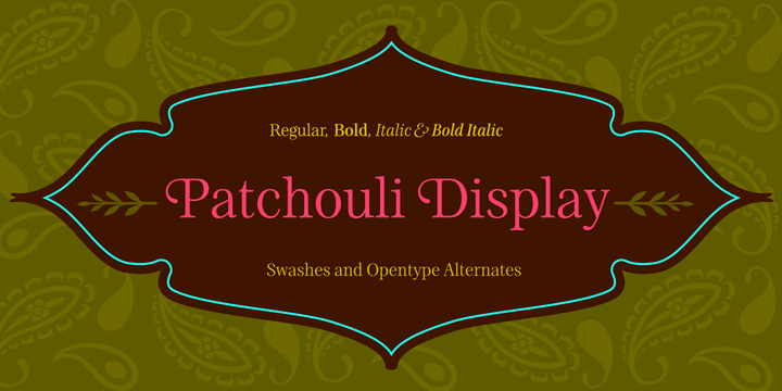 Patchouli Display