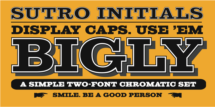 Sutro Initials