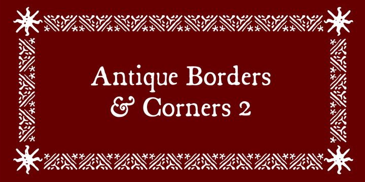 Antique Borders & Corners 2™