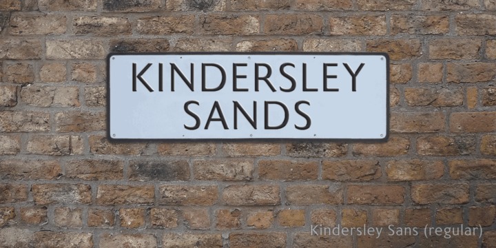 Kindersley Sans 