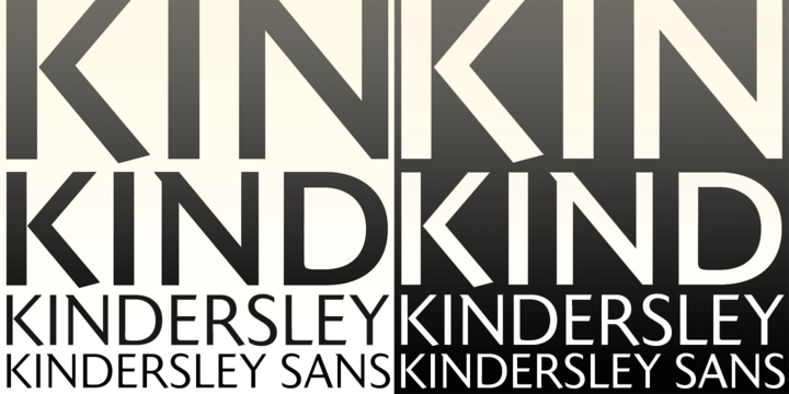 Kindersley Sans 