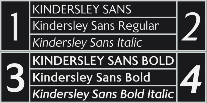 Kindersley Sans 