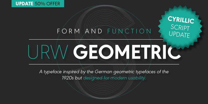 URW Geometric Condensed® 