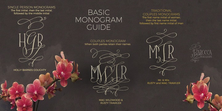 Barocca Monograms™