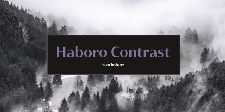 Haboro Contrast™
