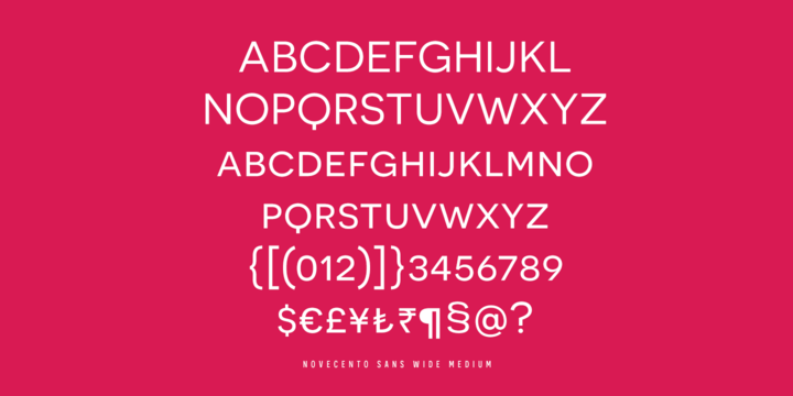 Novecento Book Font