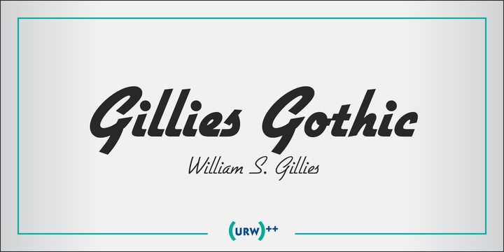 Gillies Gothic™