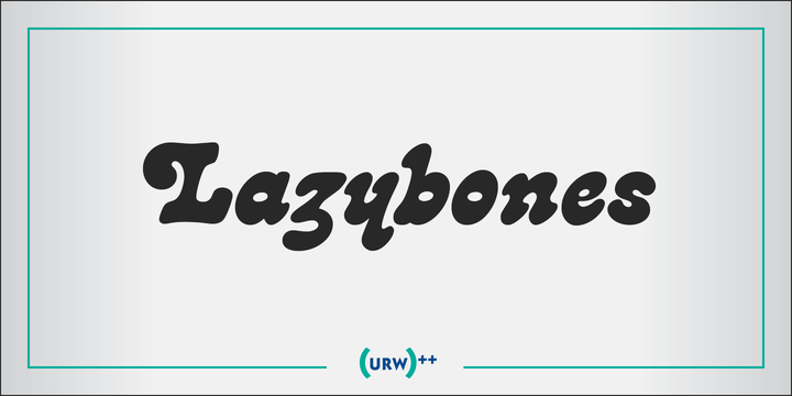 Lazybones Webfont Desktop Font Myfonts