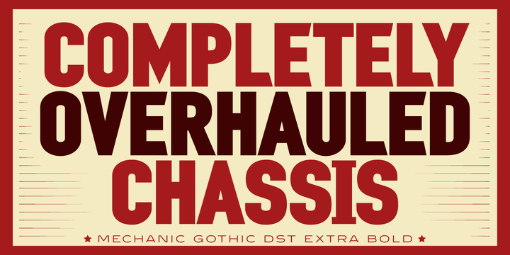 Mechanic Gothic DST™