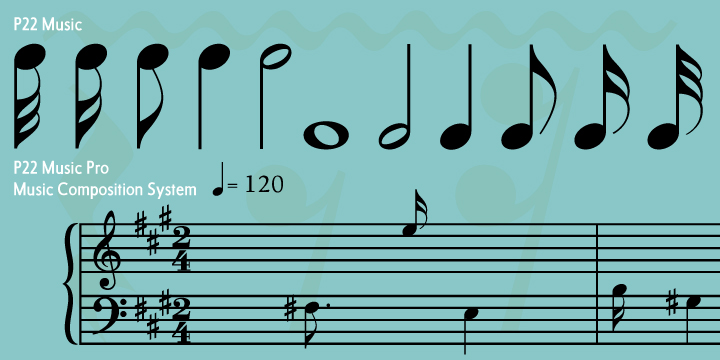 music fonts for word and adobe