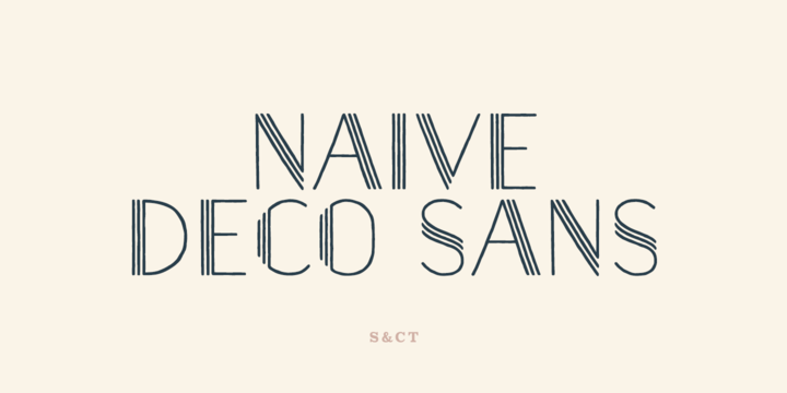 Naive Deco Sans