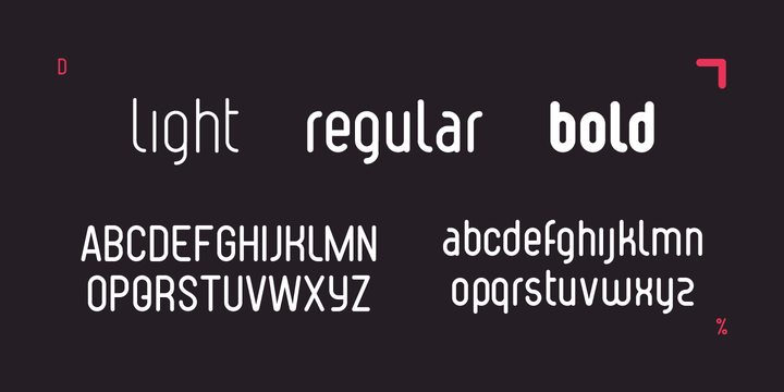The Rounded Font