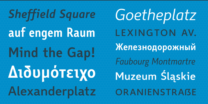 Wayfinding Sans Pro