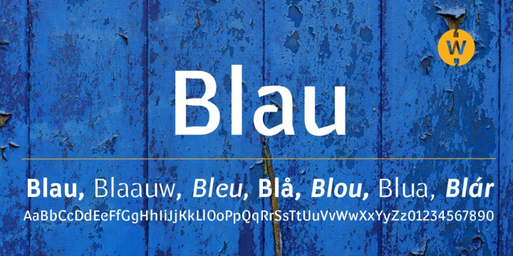 Blau