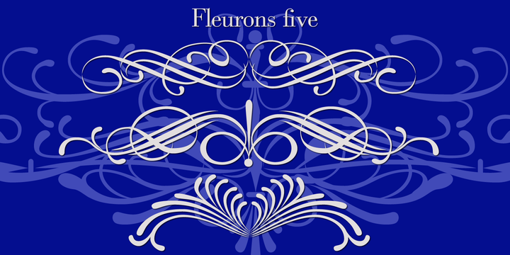 Fleurons V